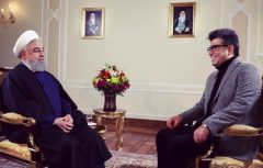 مصاحبه رضا رشیدپور و روحانی